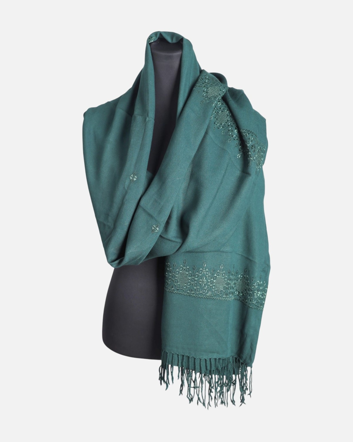 Handcrafted Women’s Embroidered Scarf 8