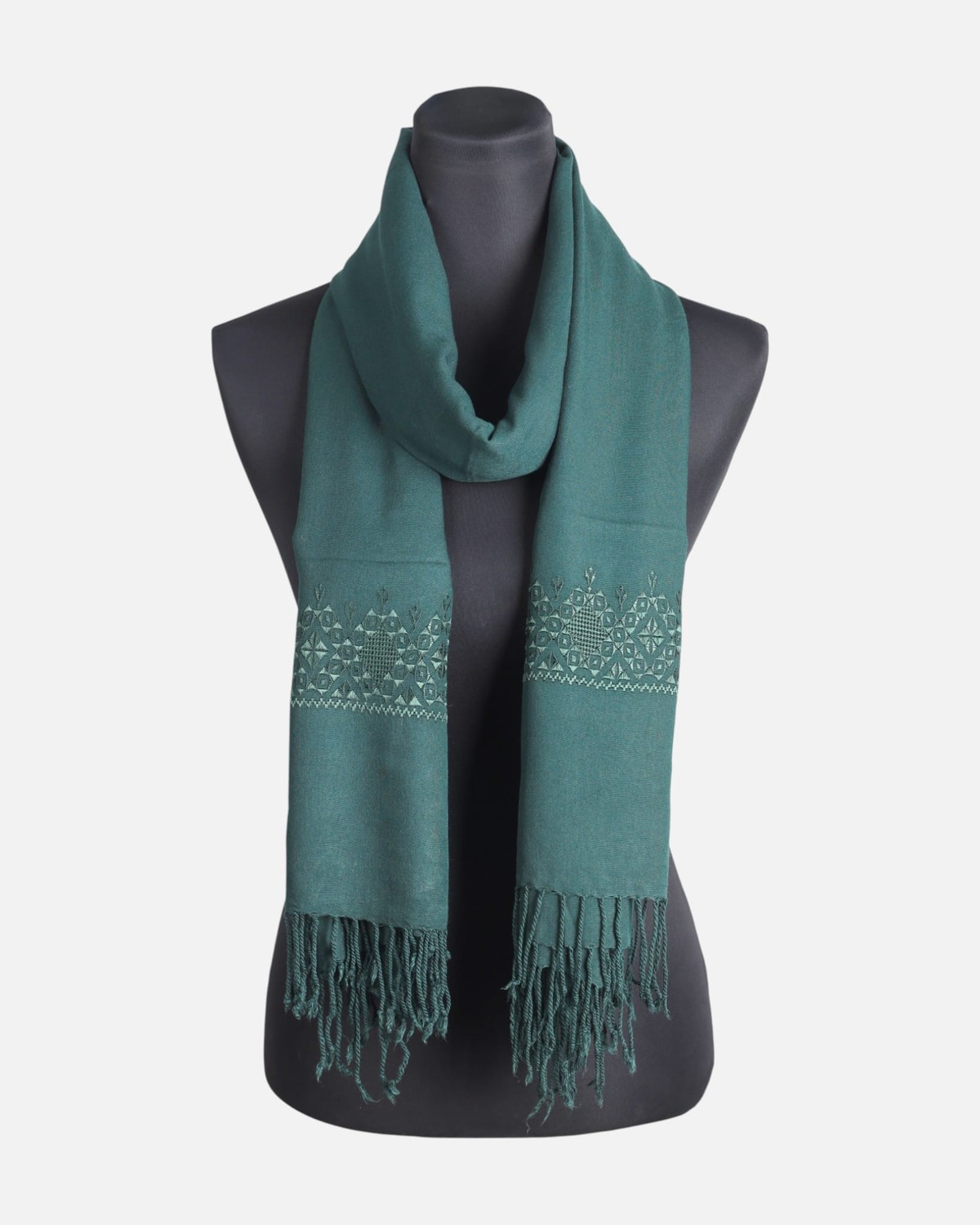 Handcrafted Women’s Embroidered Scarf 4