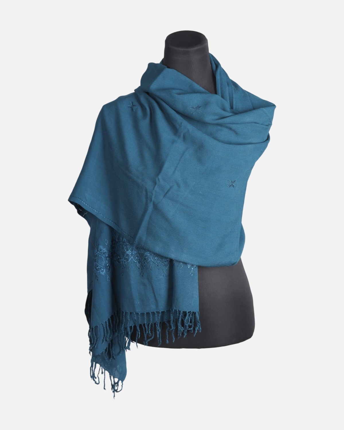 Embroidered Cotton Women’s Shawl 1