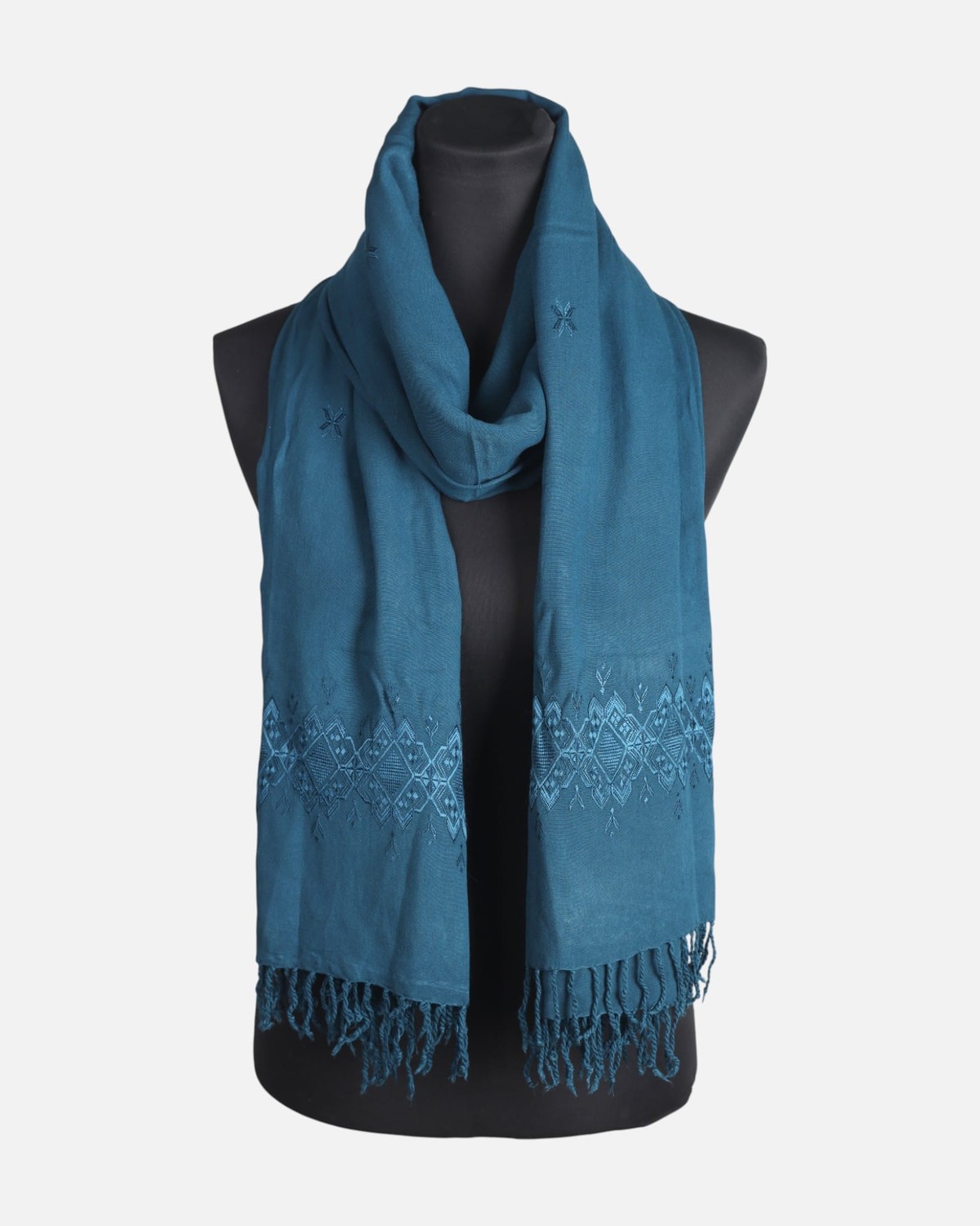 Embroidered Cotton Women’s Shawl 4