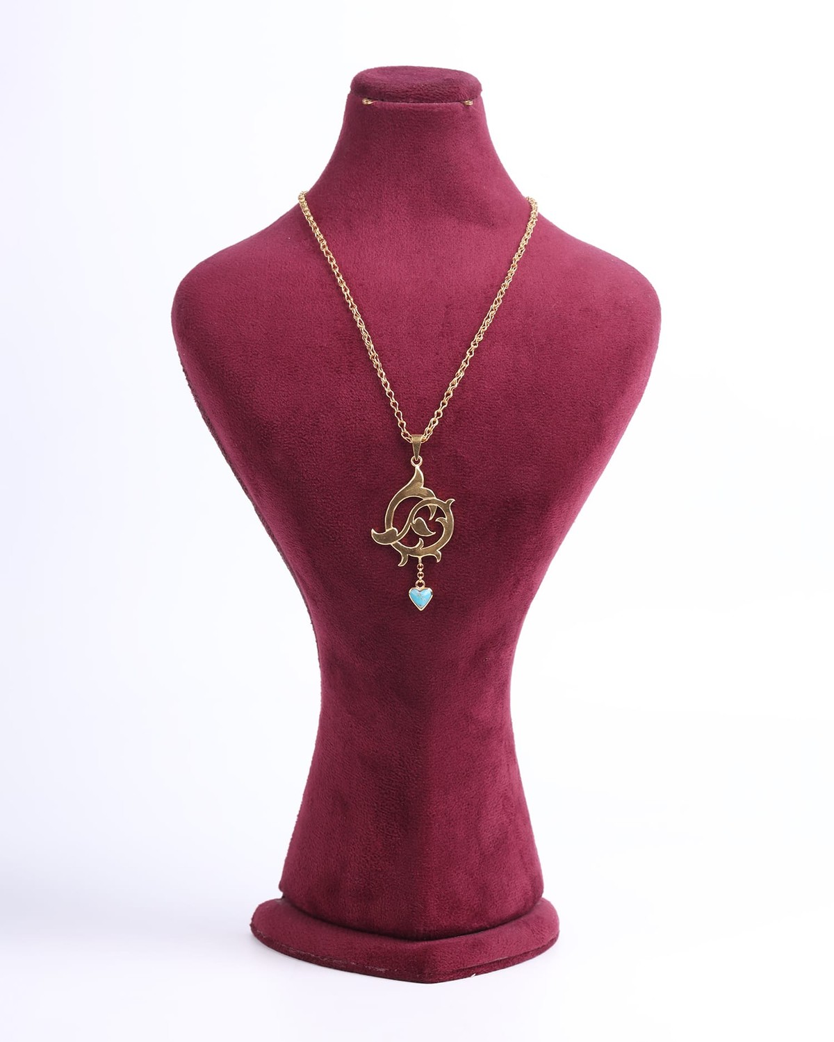 Handmade Necklace with Amethyst & Gold Plating 1