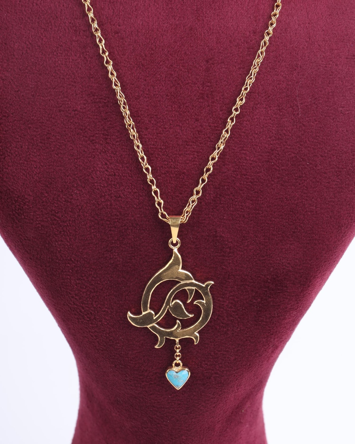 Handmade Necklace with Amethyst & Gold Plating 3