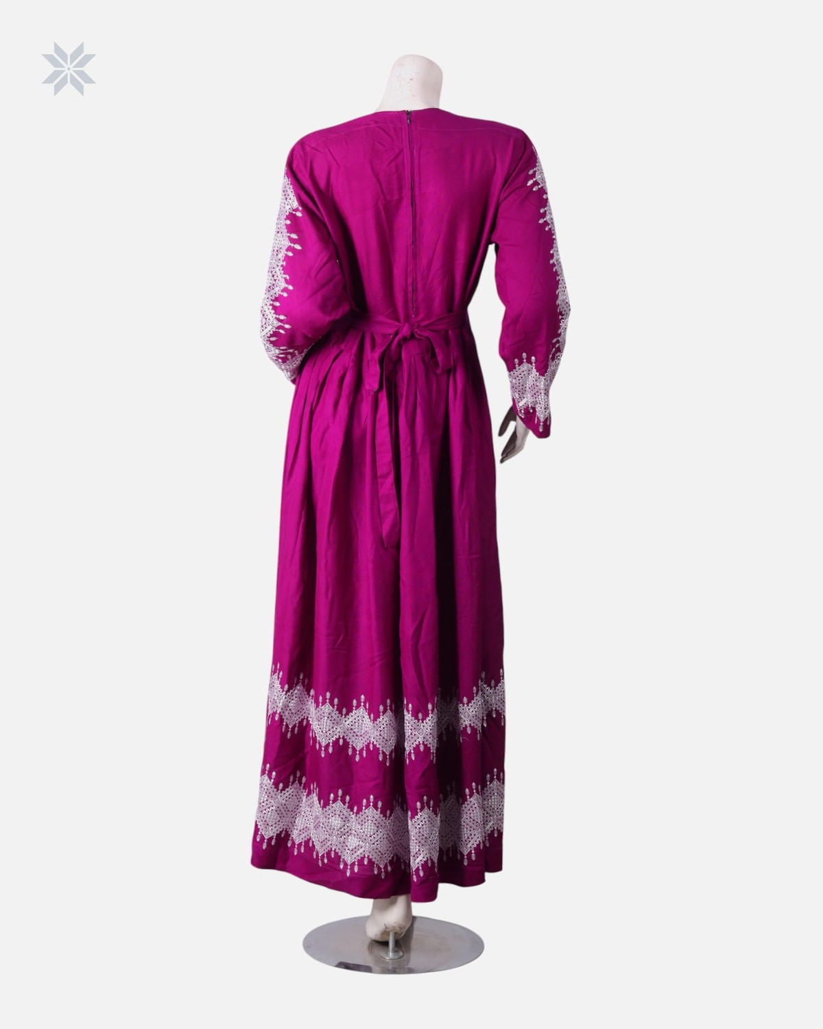 Afghani Hazara Purple Dress 7