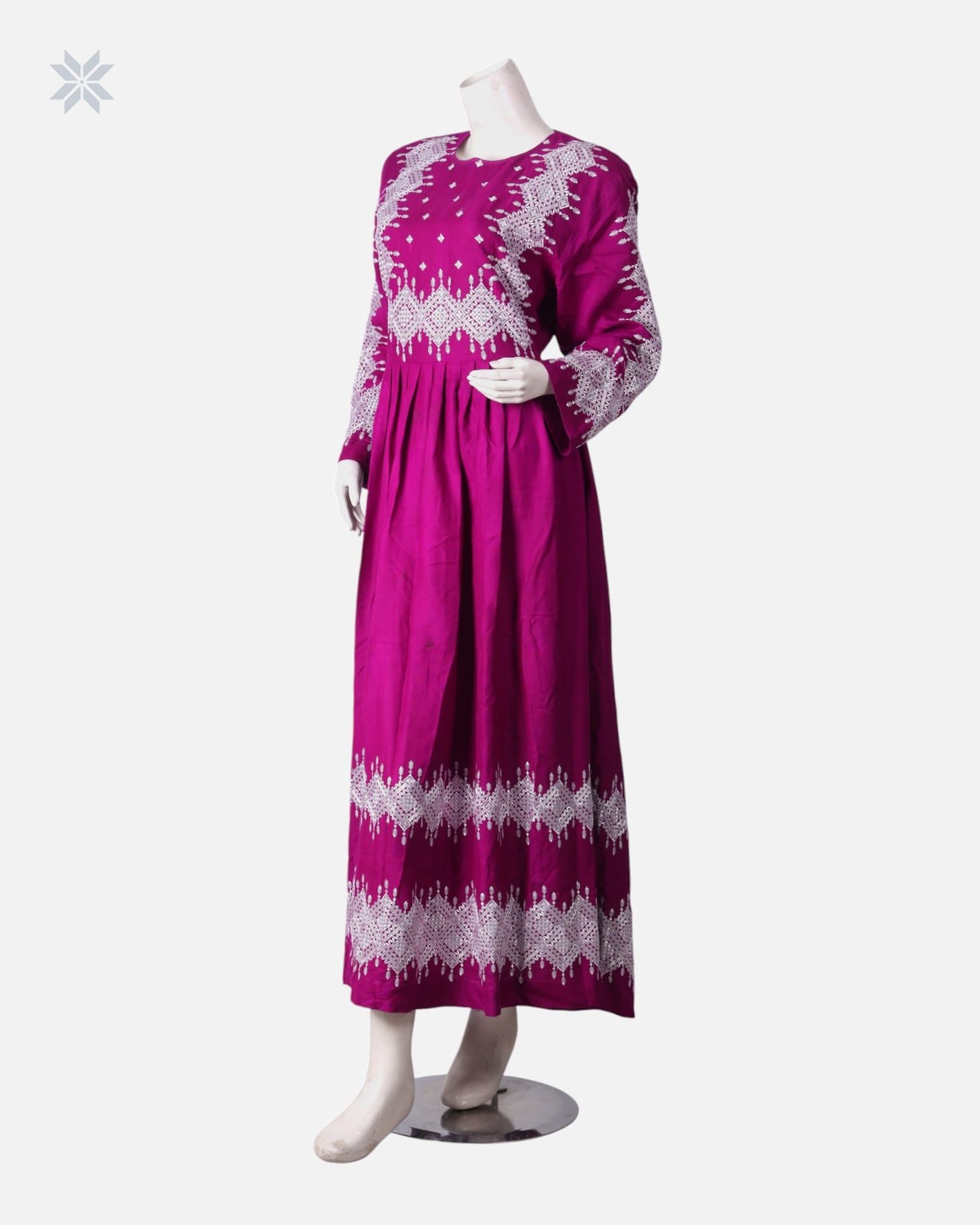 Afghani Hazara Purple Dress 6