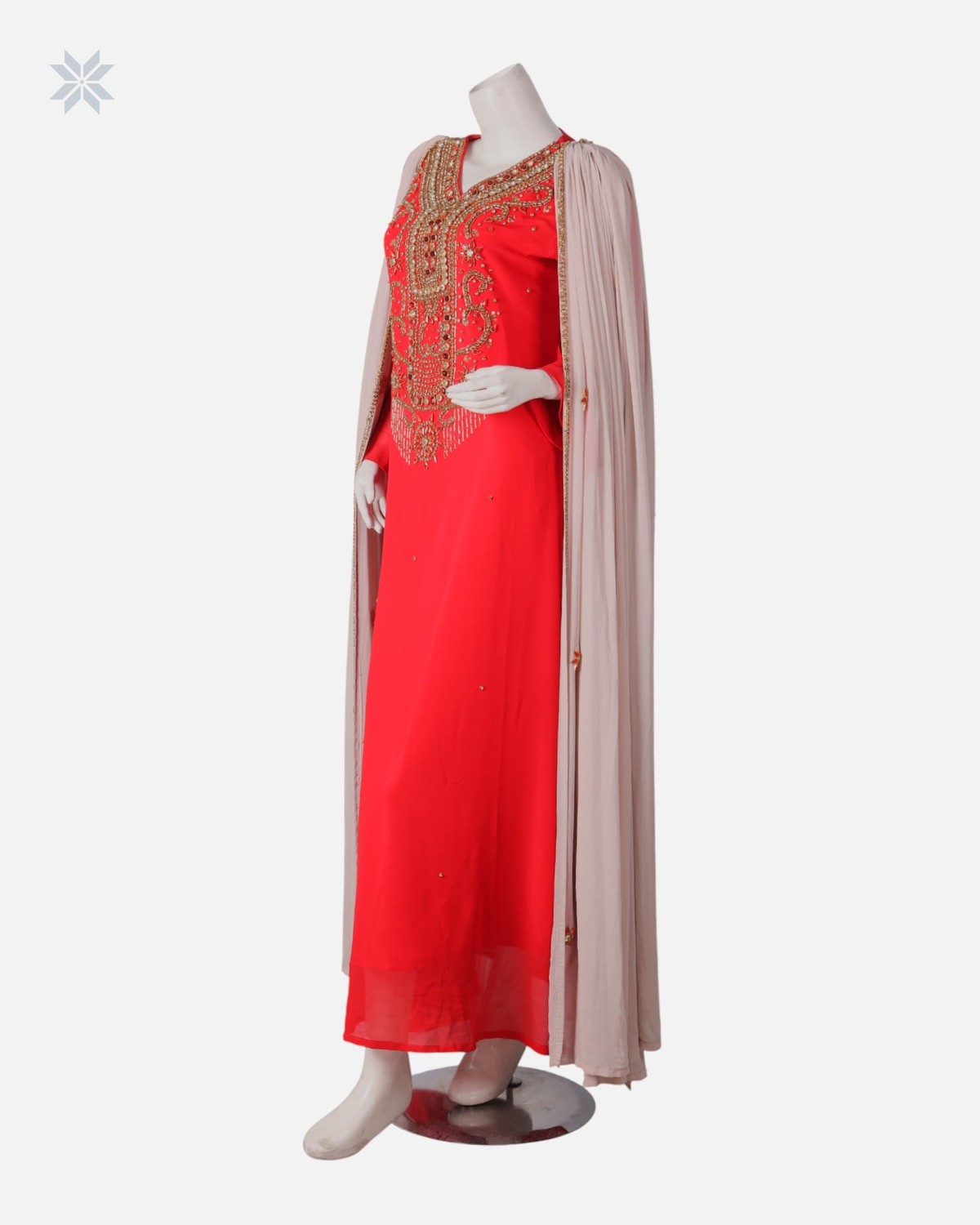 Traditional Arabic Two Piece Dress 7