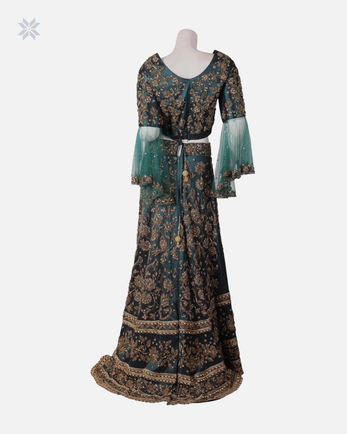 Luxury Bridal Lehenga Skirt Set 1