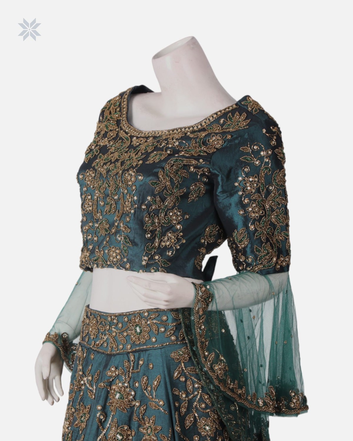 Luxury Bridal Lehenga Skirt Set 3