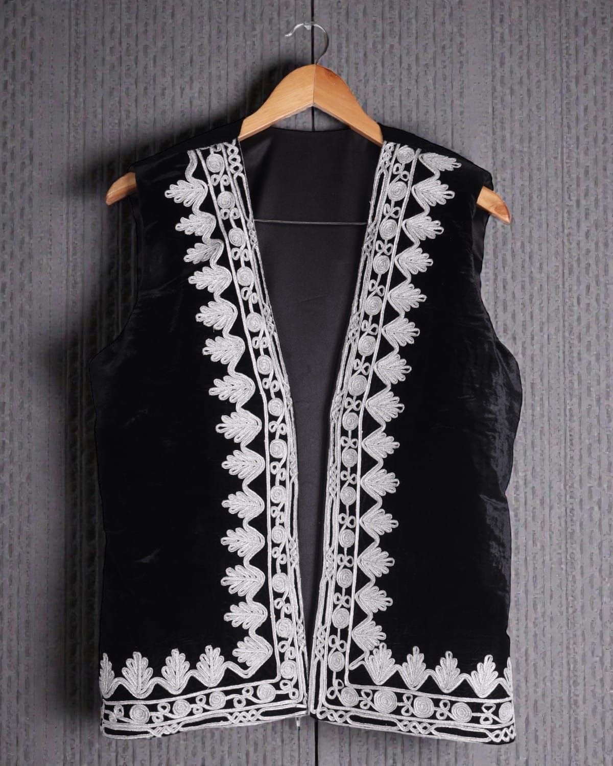 Velvet Men's Vest Handmade 4