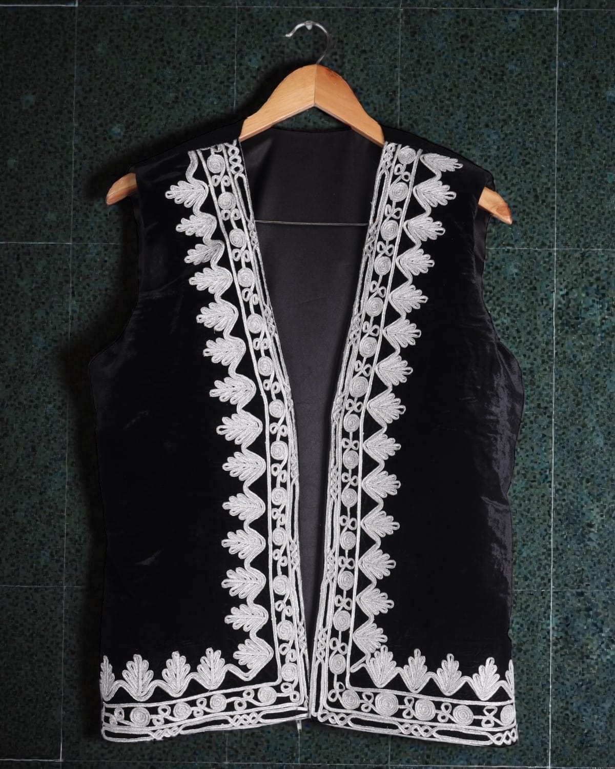 Velvet Men's Vest Handmade 2