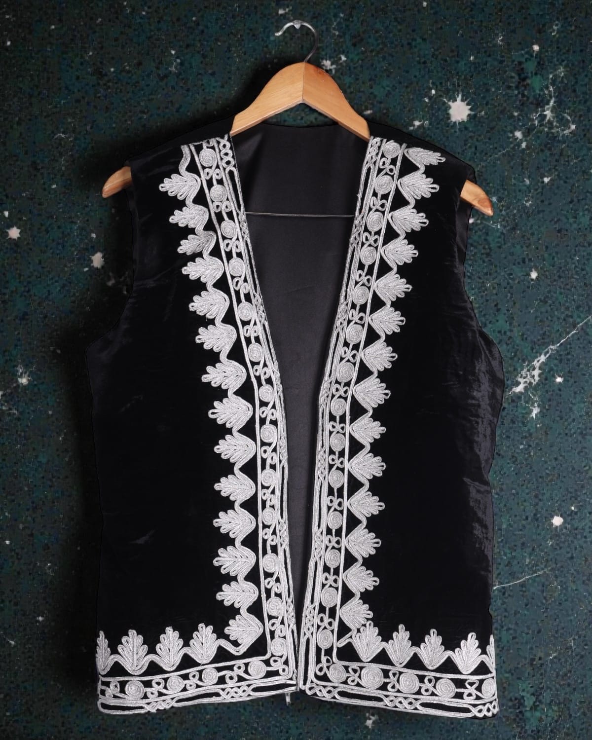 Velvet Men's Vest Handmade 5