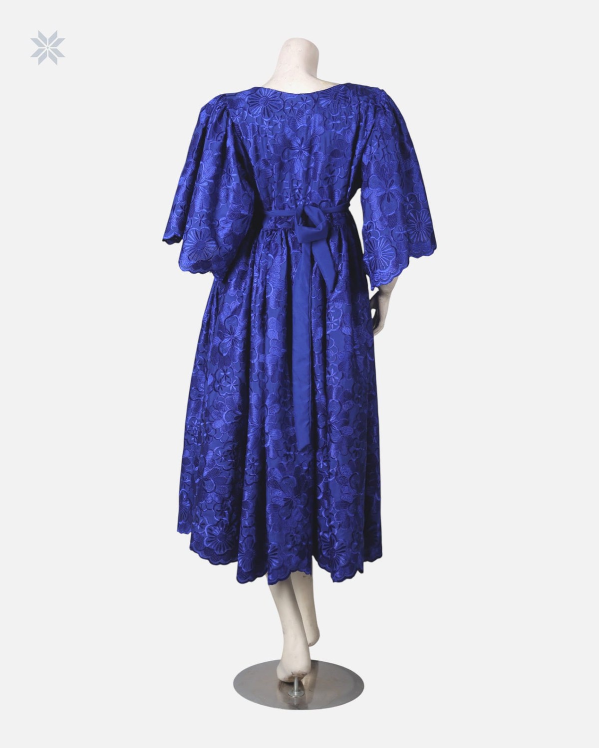 Purple Handmade Dress For Women 5