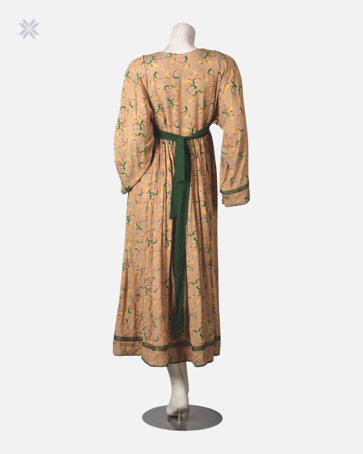 Traditional Afghan Floral Dress Handmade 8