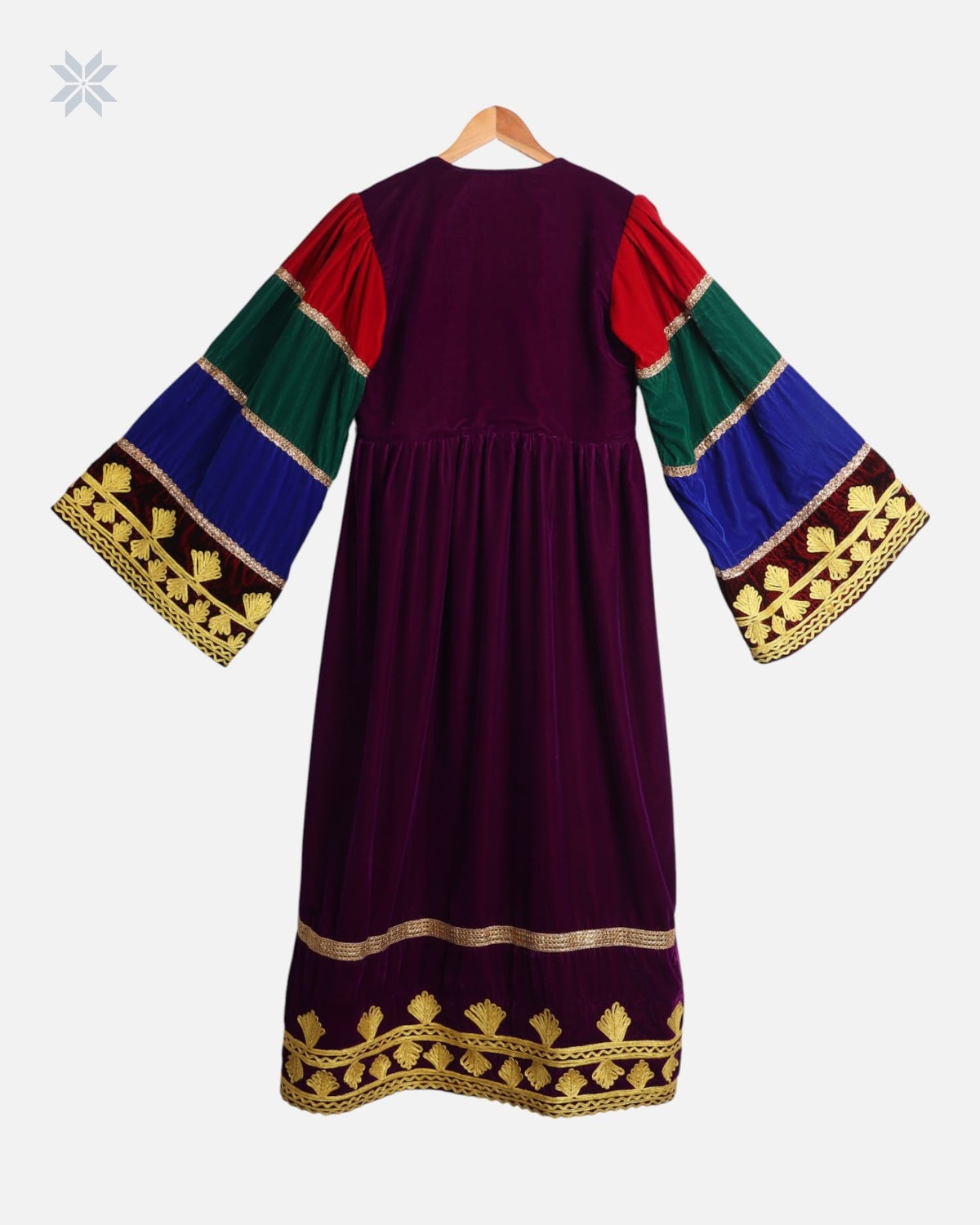 Afghan Traditional Chapen – Silk Velvet Chorma Dozi 2