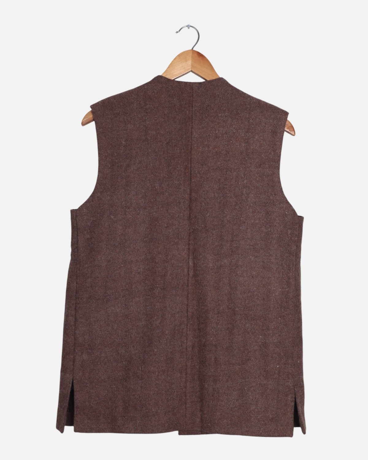Men’s Wool Vest – Handmade Lamb Wool Waistcoat 2