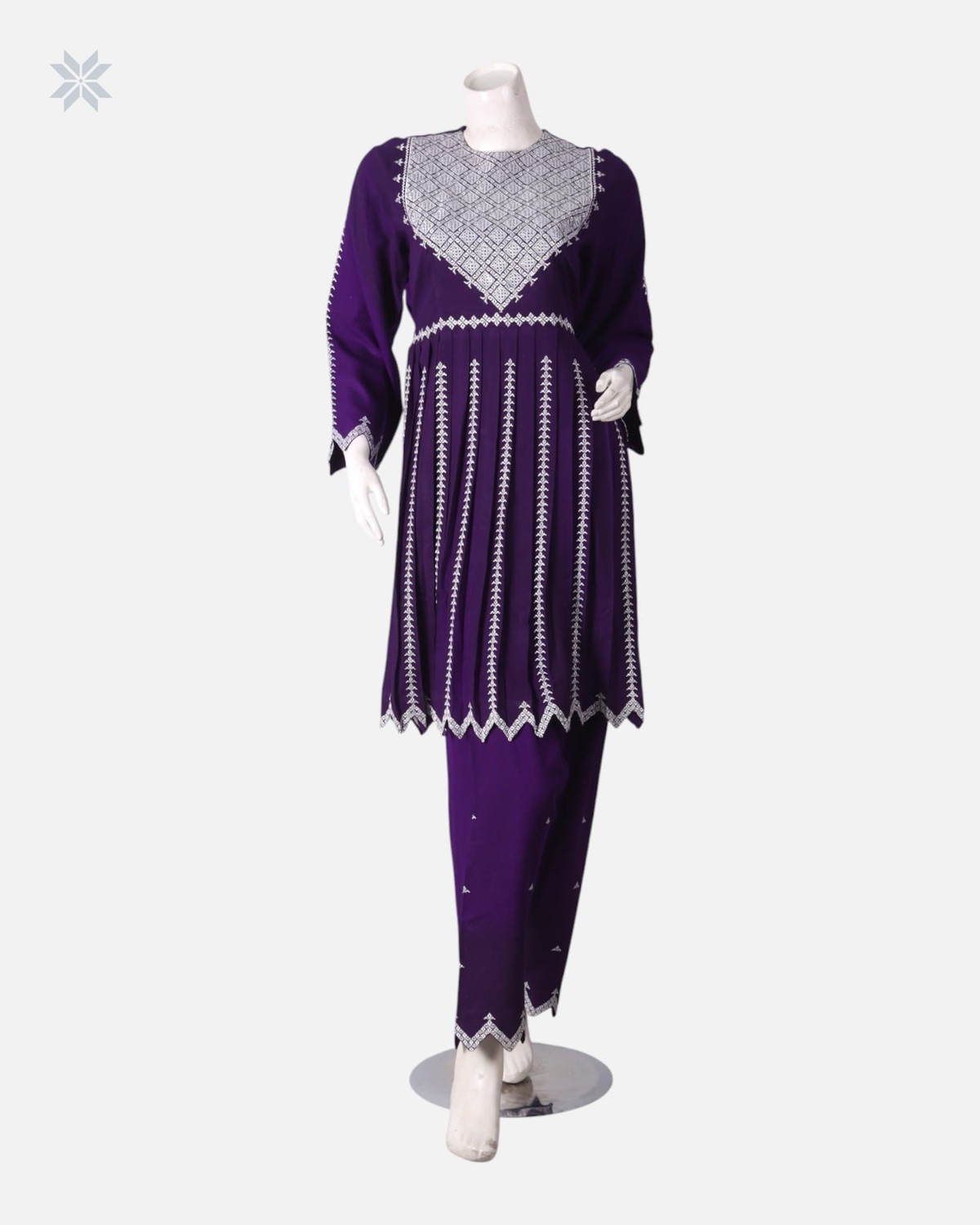 Purple Hazaragi Dress 1