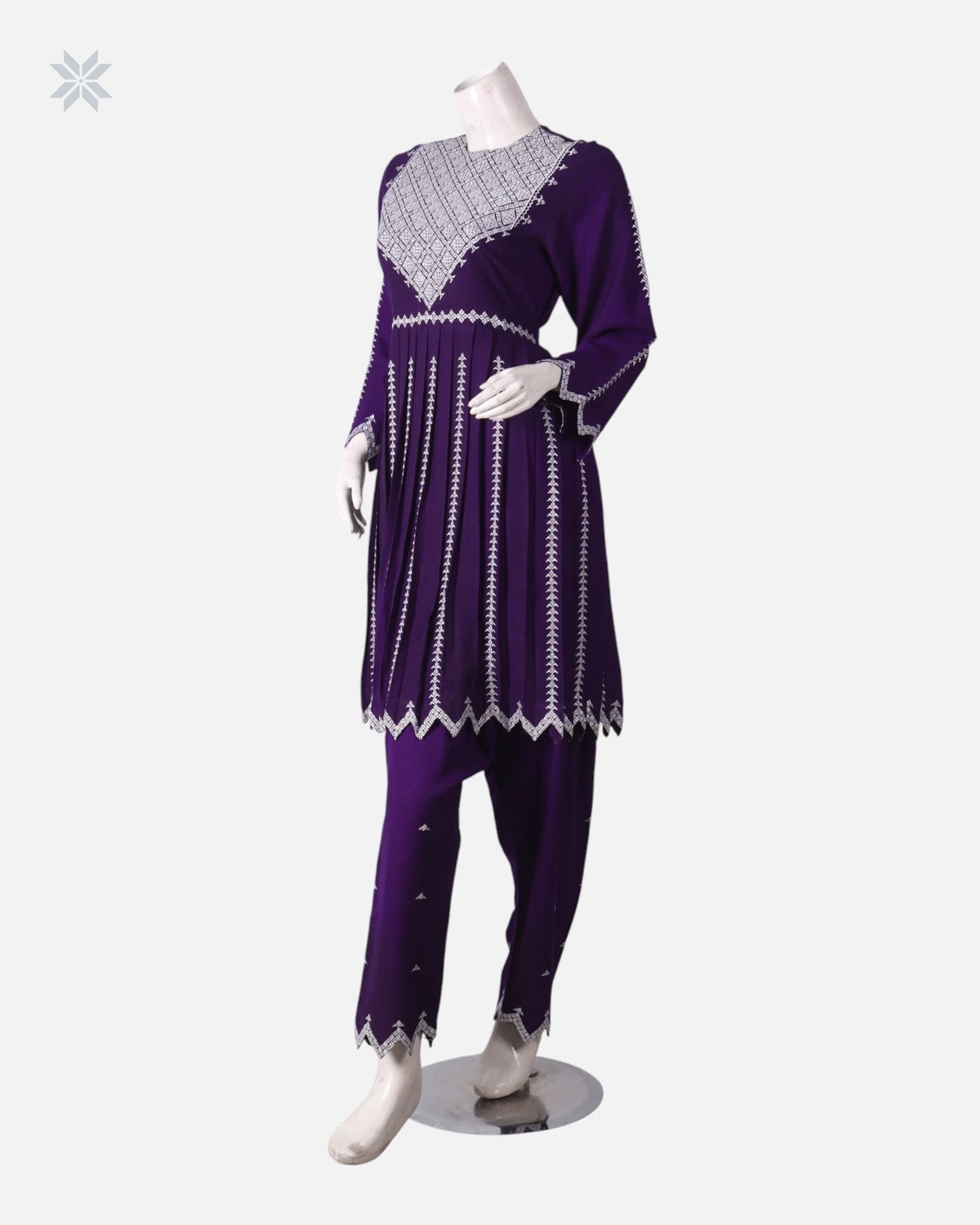 Purple Hazaragi Dress 4