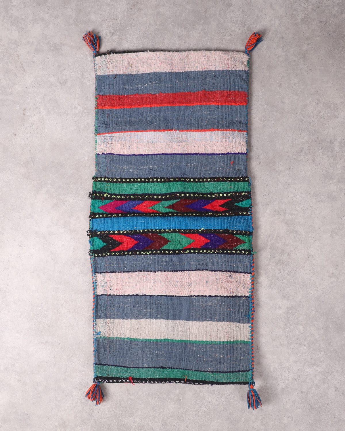 Colorful Handwoven Afghan Kilim 1