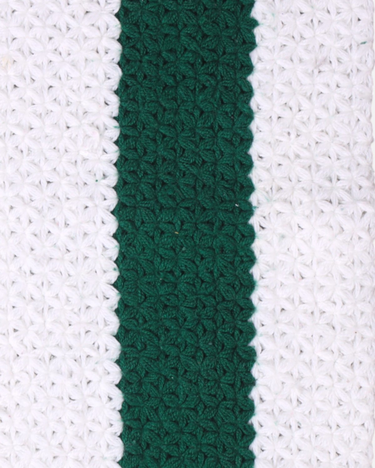 Green & White Scarf 1