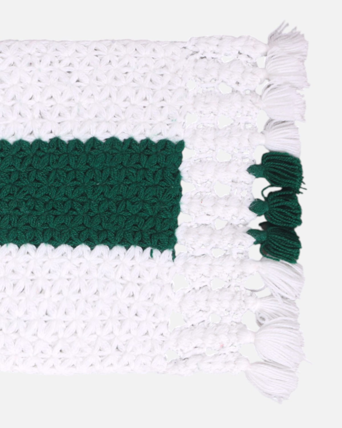 Green & White Scarf 3