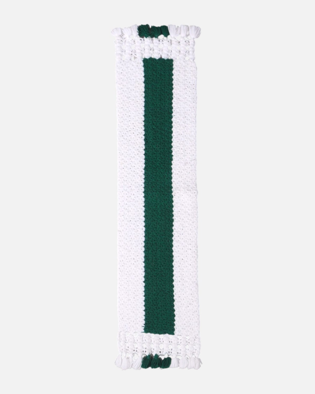 Green & White Scarf 2