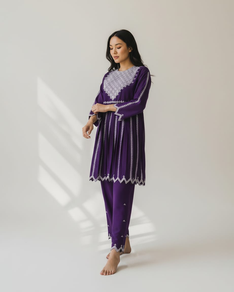 Purple Hazaragi Dress 6