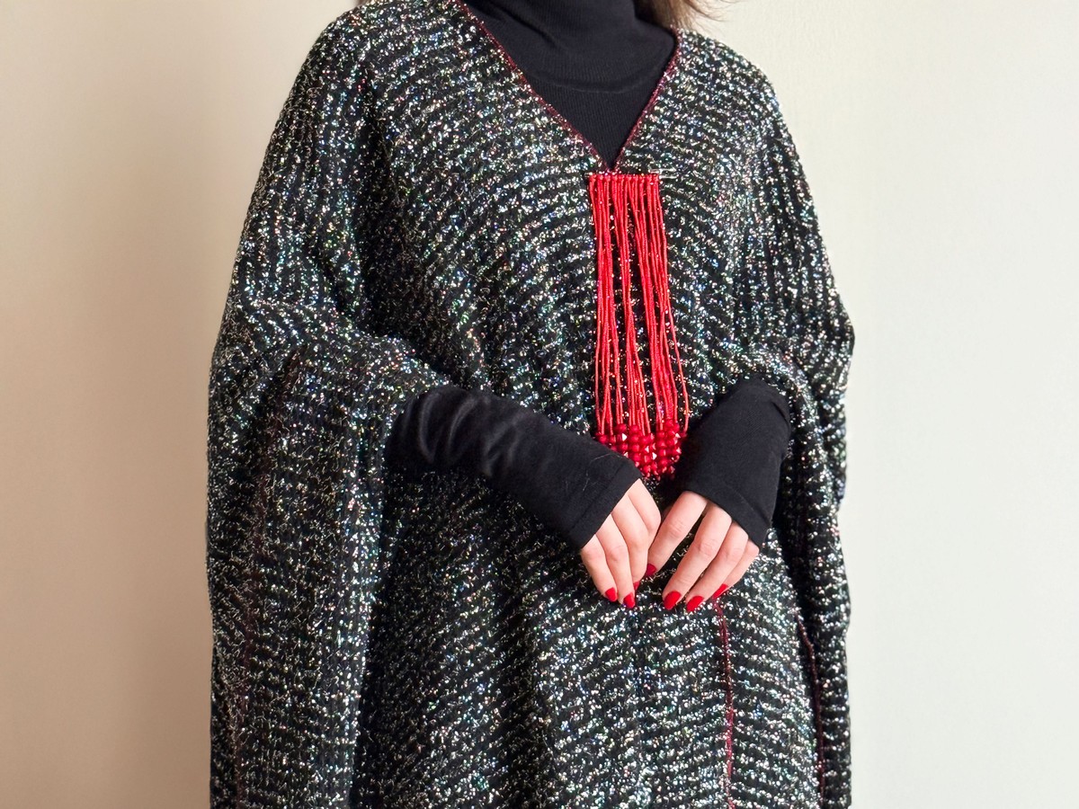 The Signature Pin Shall Hijab, Women Pancho 2
