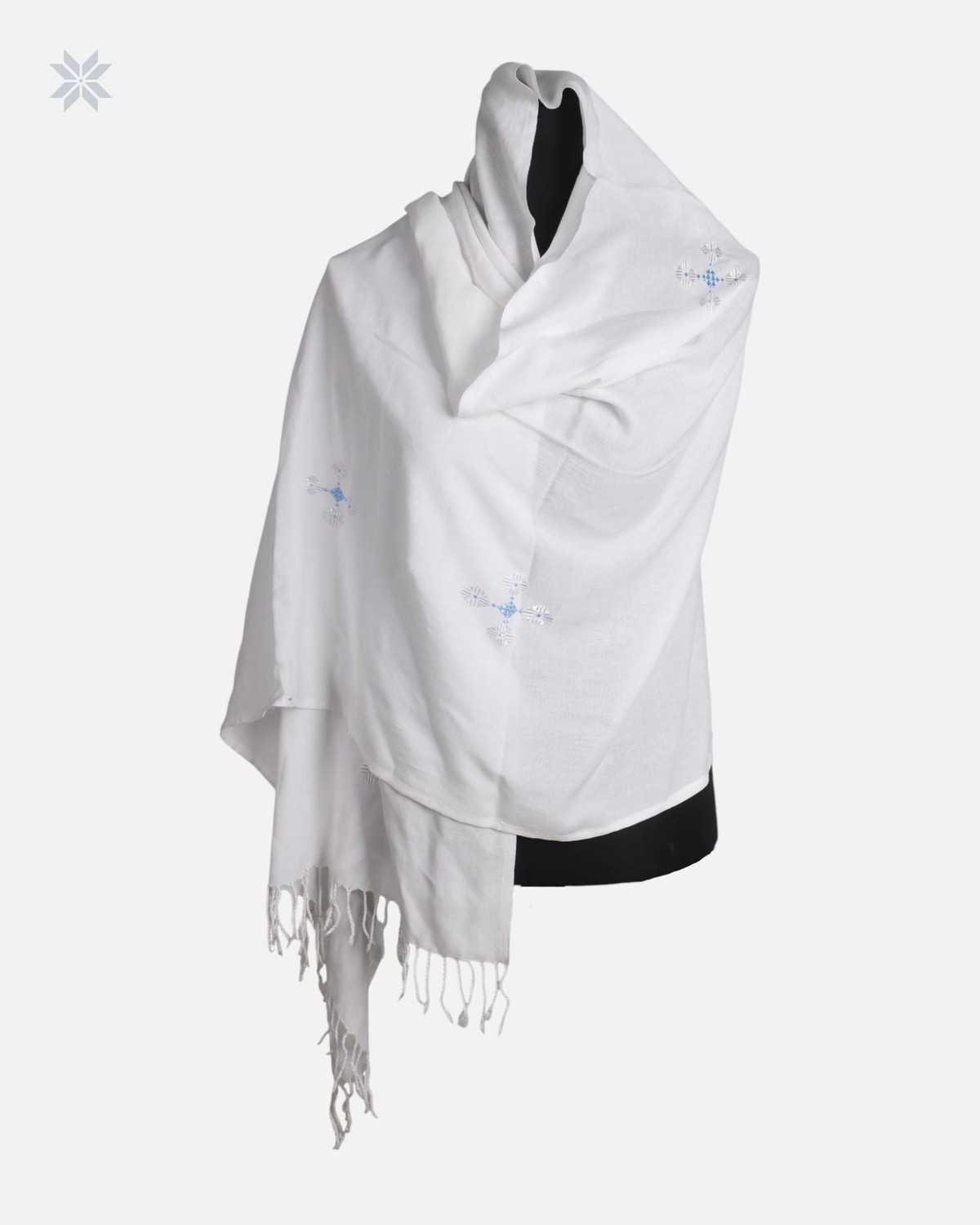 White Cotton Chador 2
