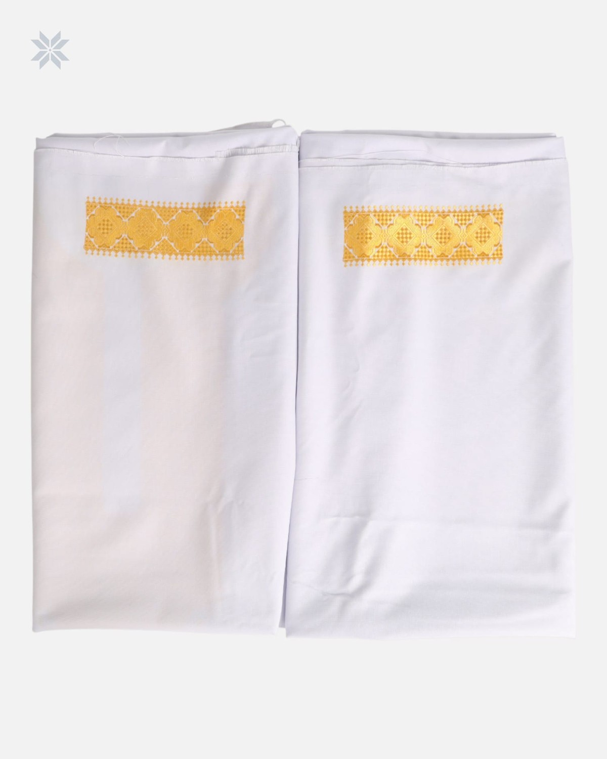 Yellow Embroidered Men's Shirt 1