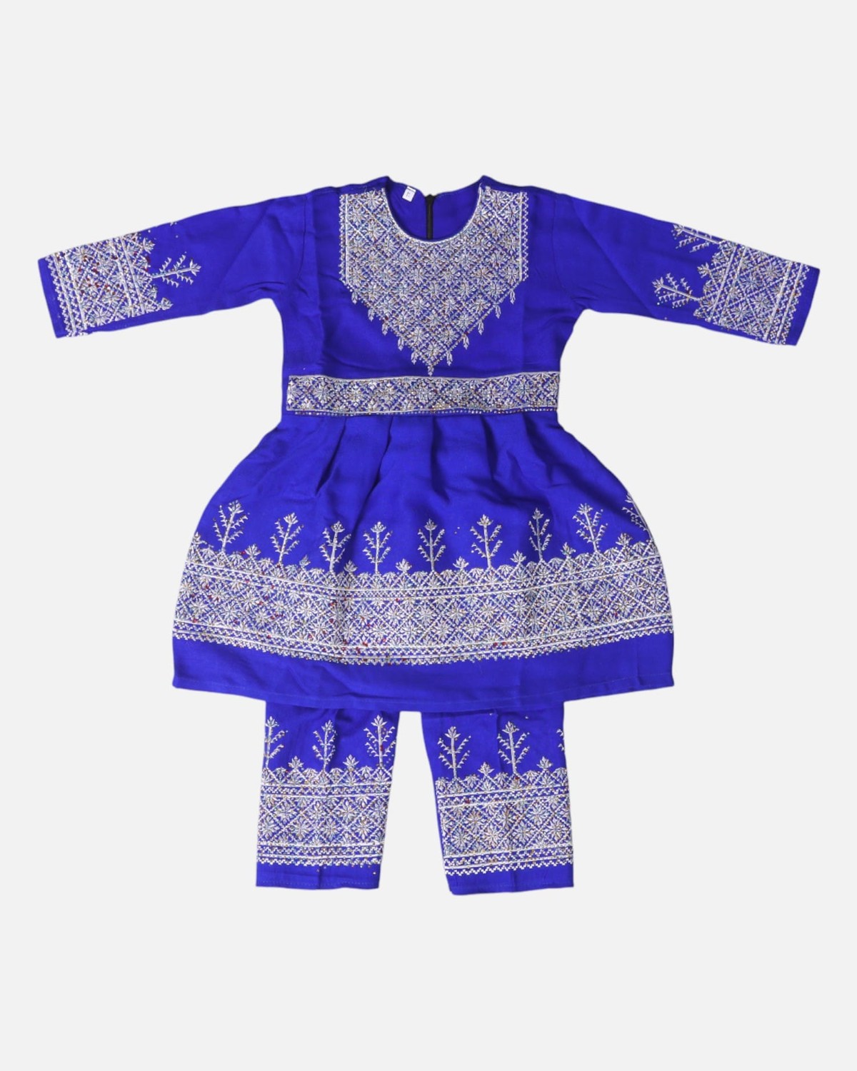 Hazargi Embroidered Kids Traditional Dress 2