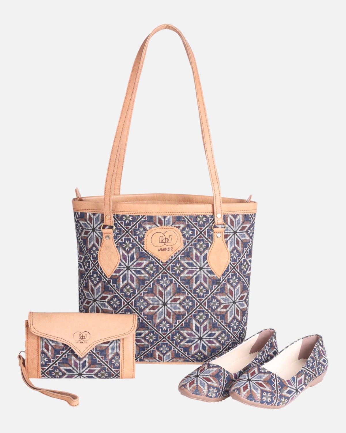 Artisan Leather Bag, Shoes and Wallet Set 13