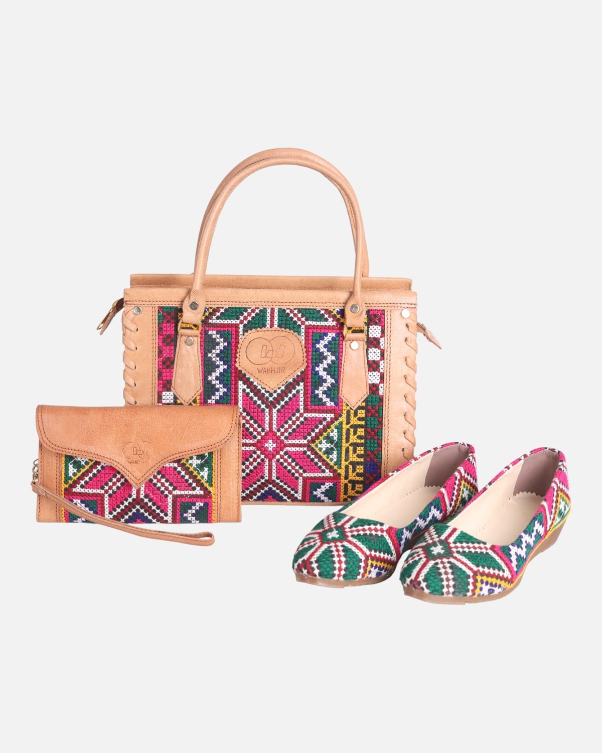 Bag and Shoes Set with Matching Wallet 14