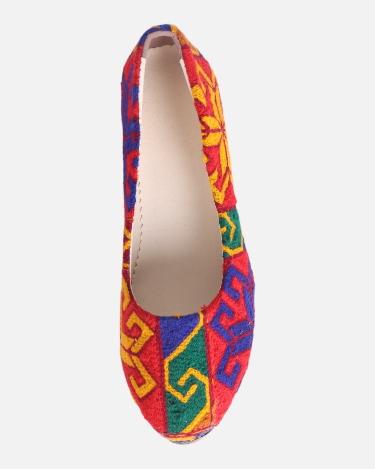 Bag, Wallet & Shoes Set – Traditional Handwoven Design 2