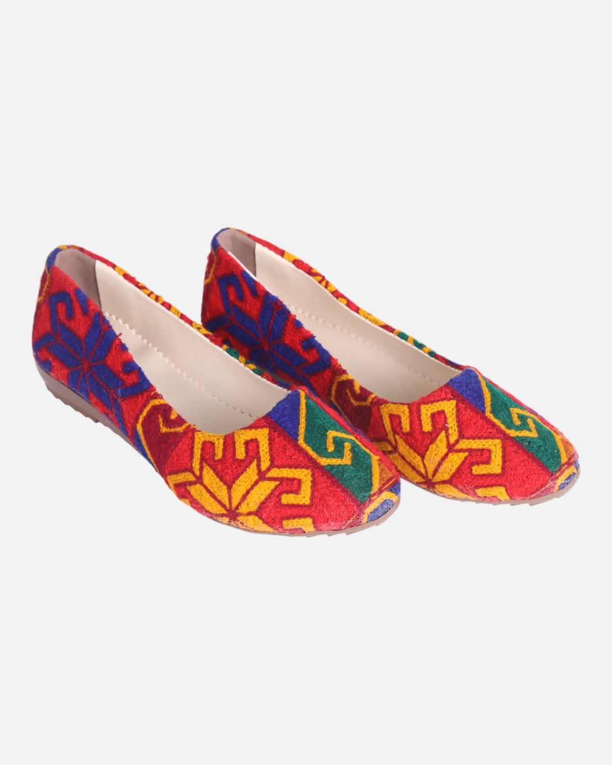 Bag, Wallet & Shoes Set – Traditional Handwoven Design 7
