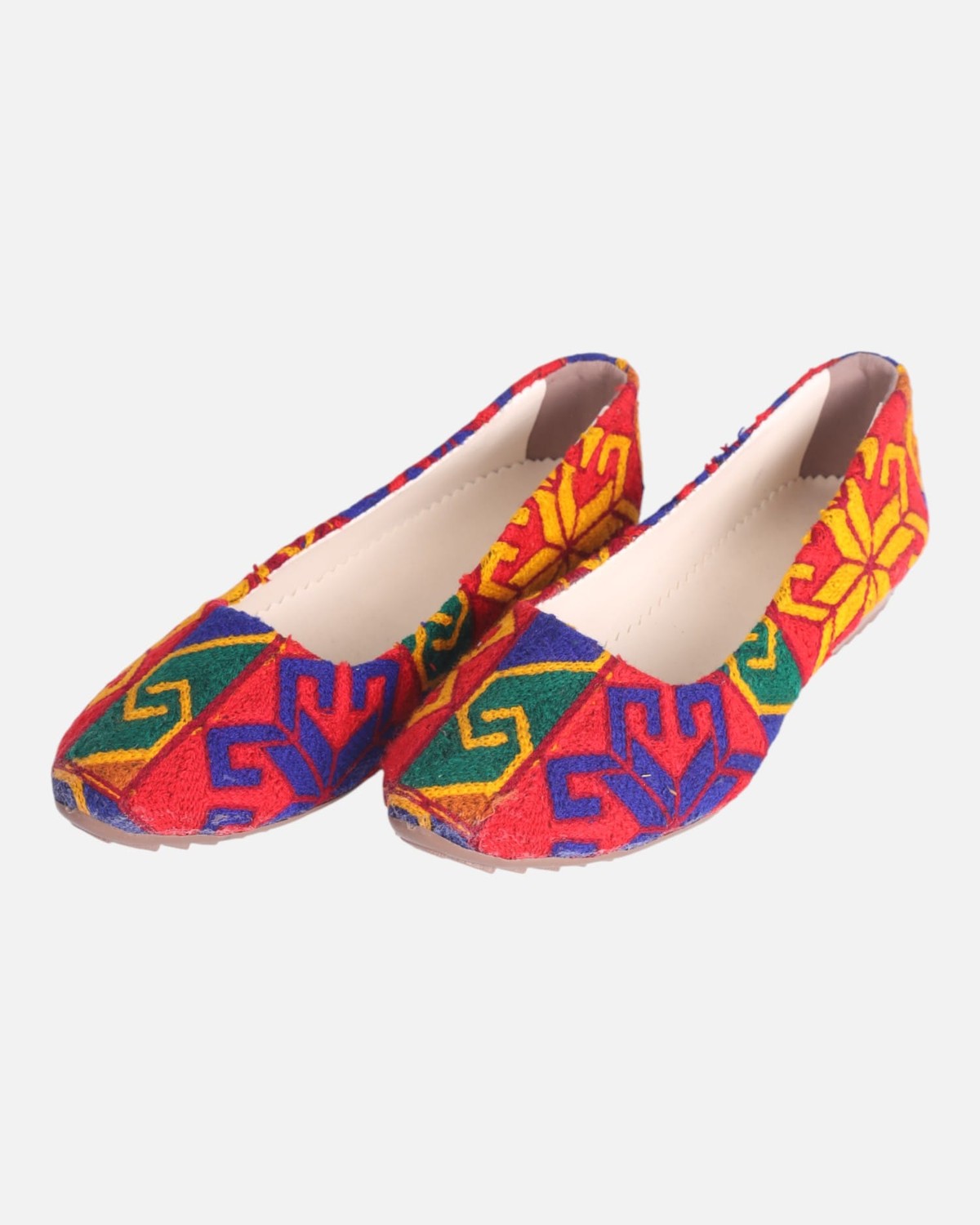 Bag, Wallet & Shoes Set – Traditional Handwoven Design 11