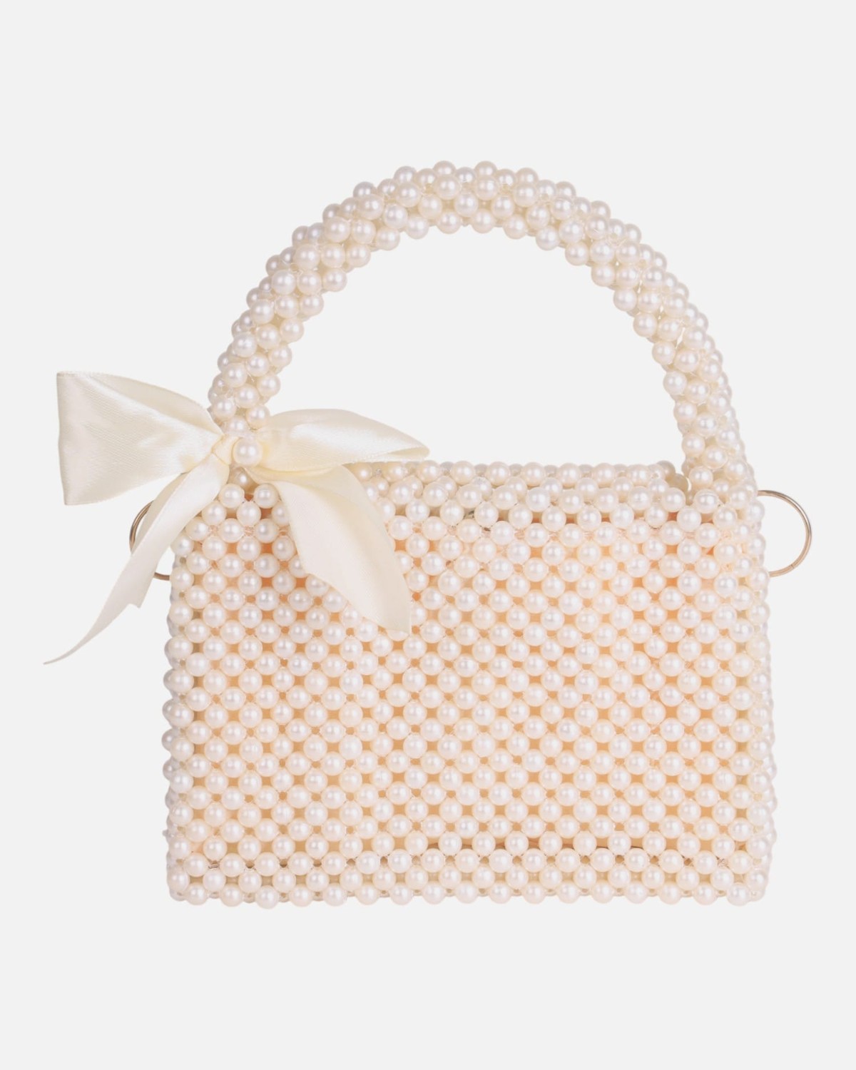 Pearl Beaded Handbag – Elegant Party Accessory 3