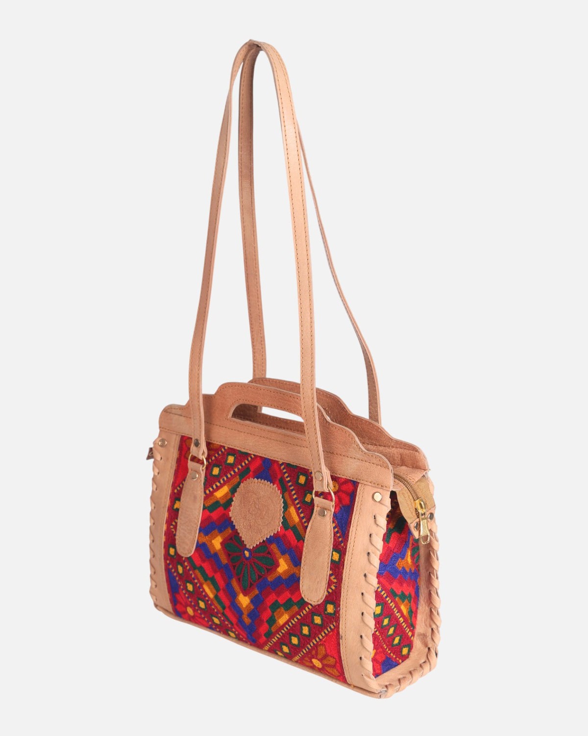 Handbag, Shoes & Wallet Set – Traditional Woven 3-Piece Artisan Set 10