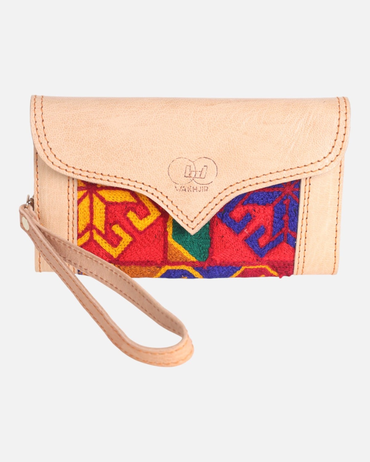 Handbag, Shoes & Pouch Set – Multicolor Artisan Craft 9