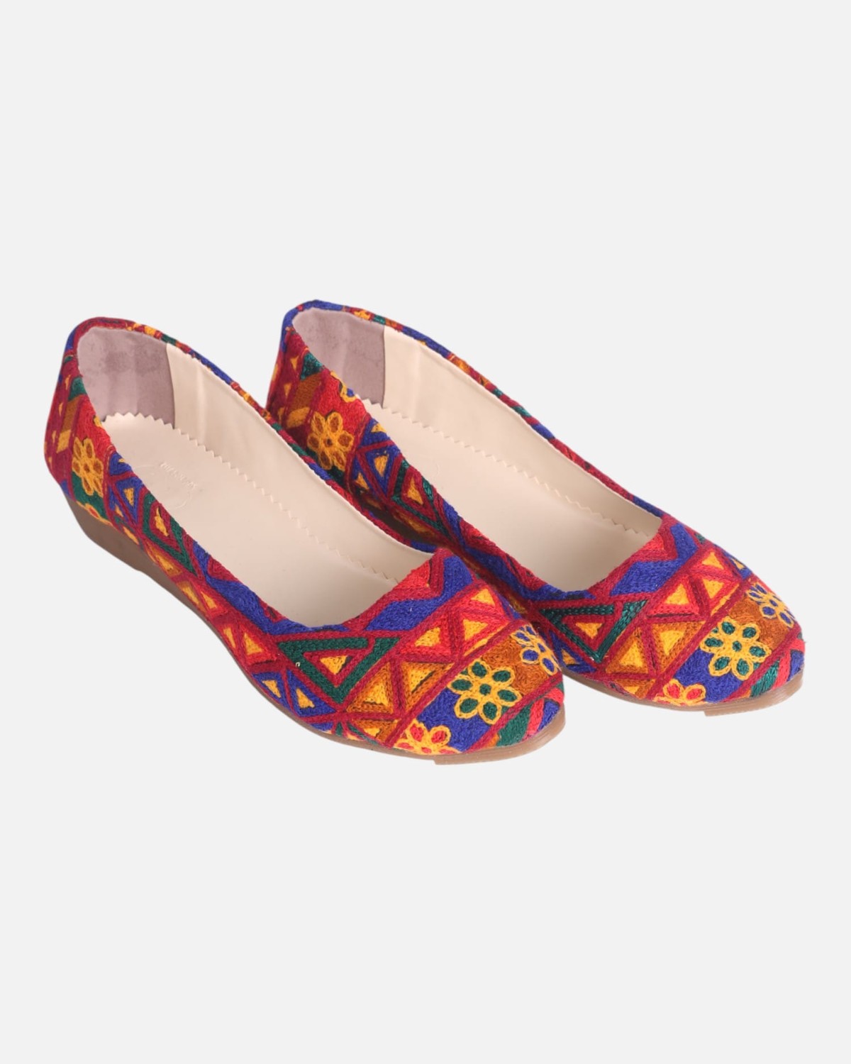 Leather Accessories Set – Multicolor Bag, Shoes & Pouch 2