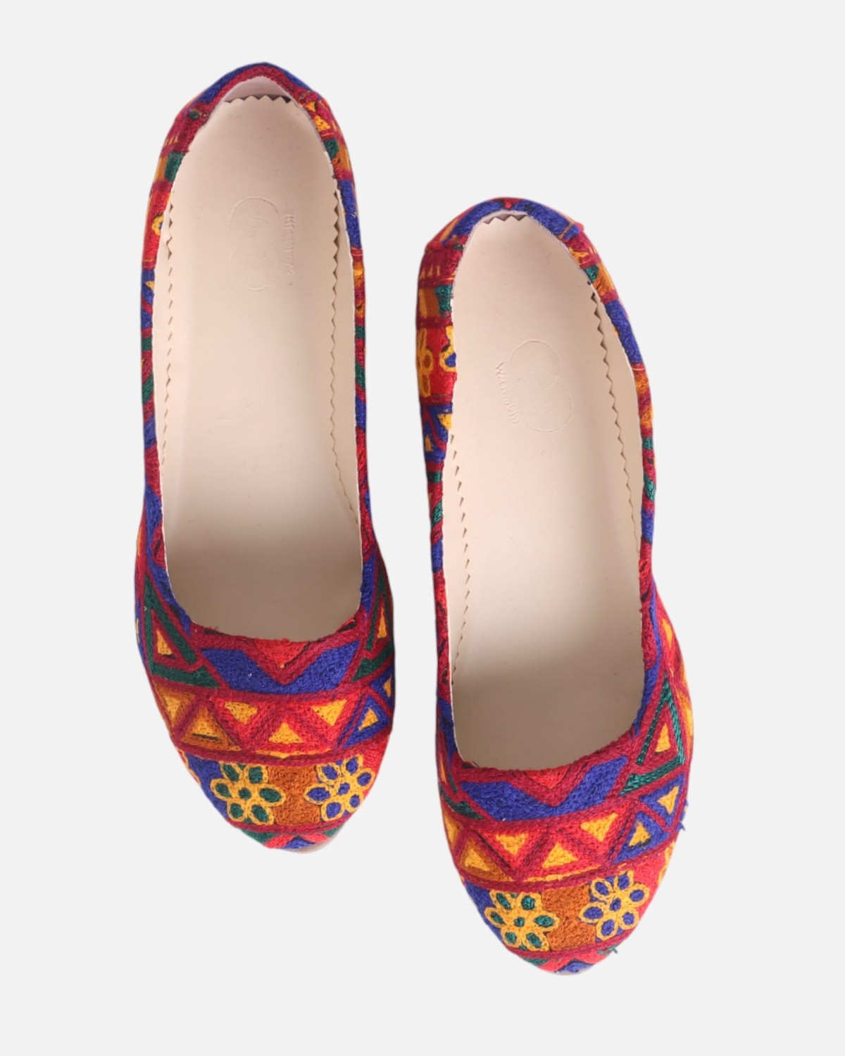 Leather Accessories Set – Multicolor Bag, Shoes & Pouch 7