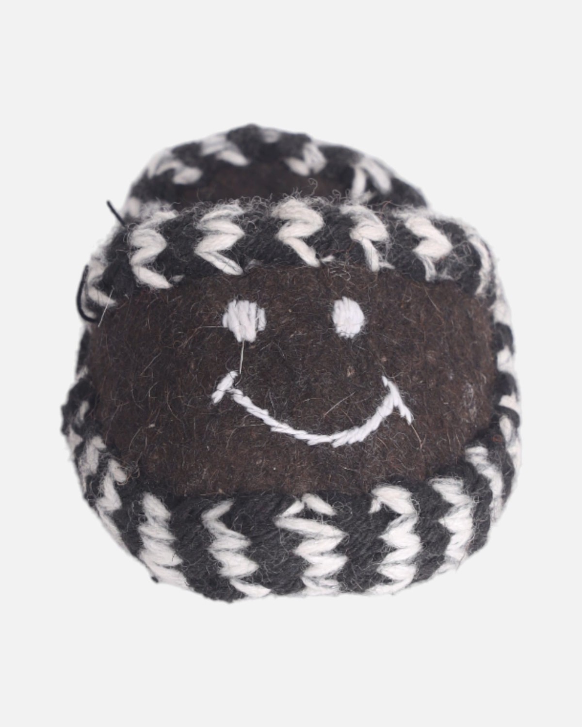 Kids Wool Felt Slippers with Smiling Face 10