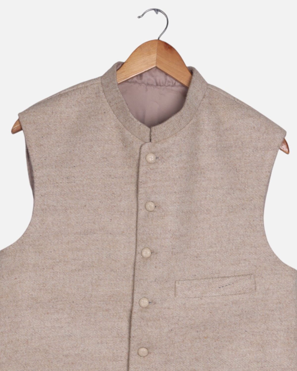 Men’s Winter Vest – Handmade Wool Waistcoat 1