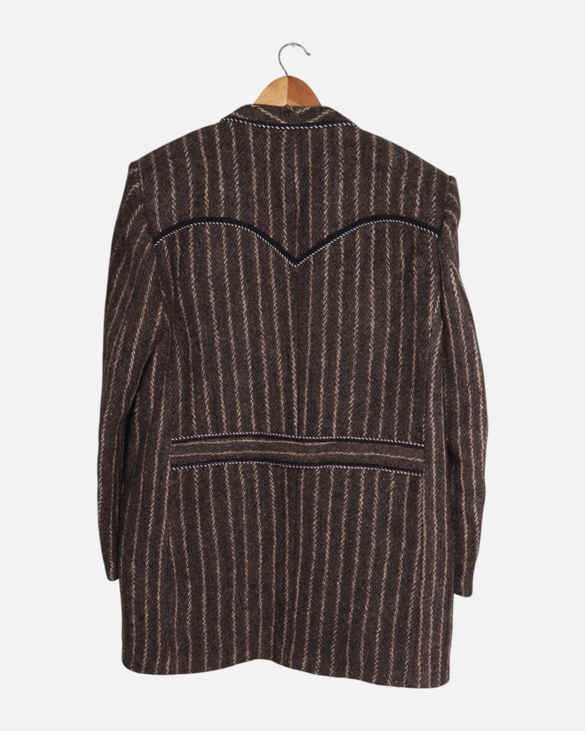 Traditional Afghan Men’s Winter Coat – Handmade Wool Coat Kood Barg 3