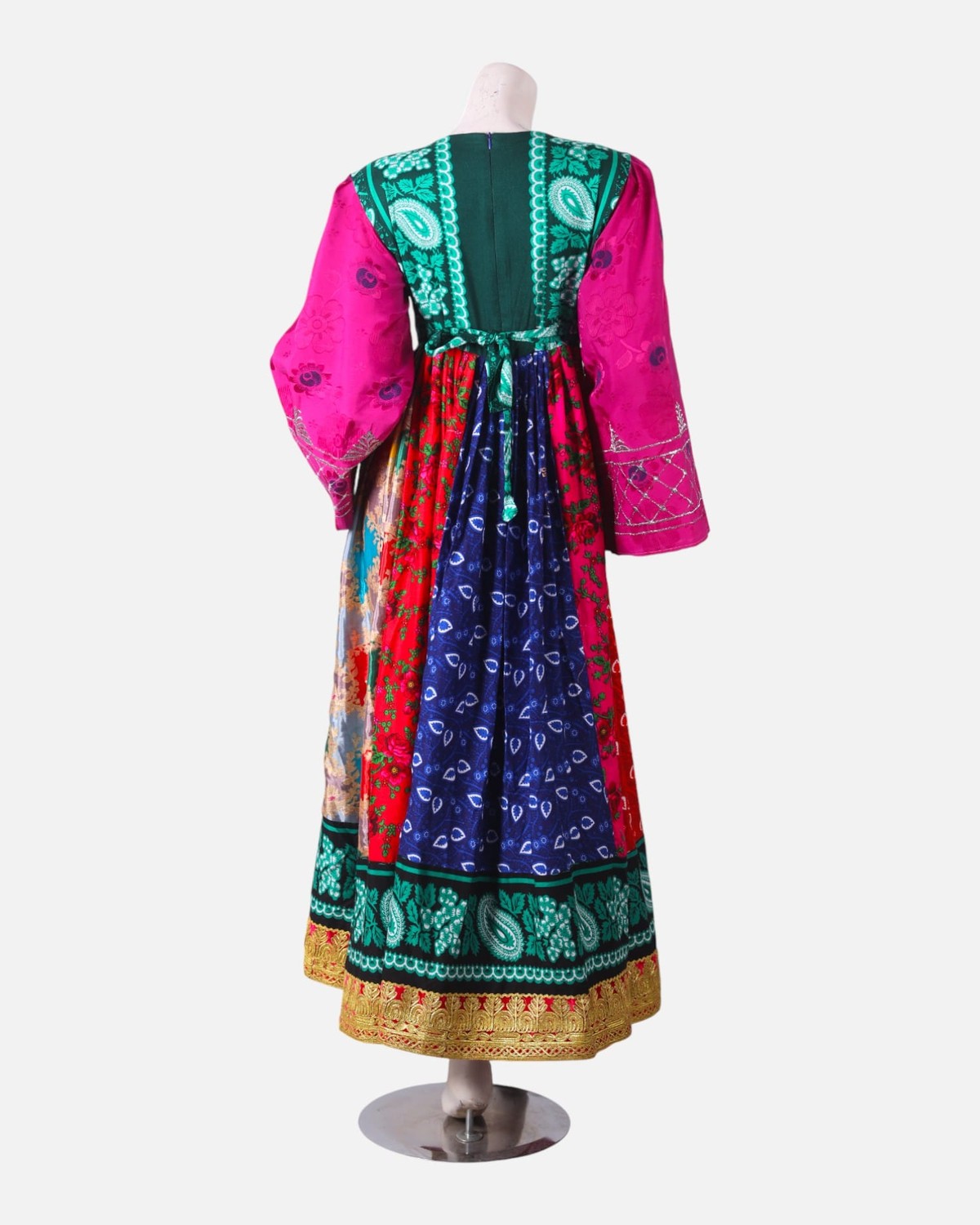 Afghan Kochi Dress: Multicolour Embroidery, Traditional Wedding Henna Dress 2