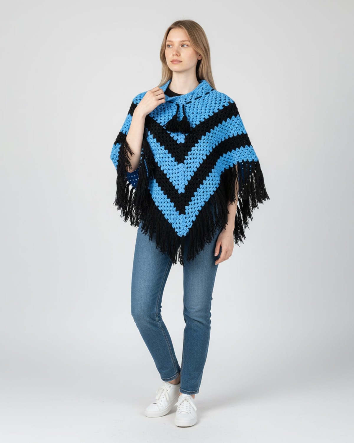 Blue & Black Handwoven Yalan 4