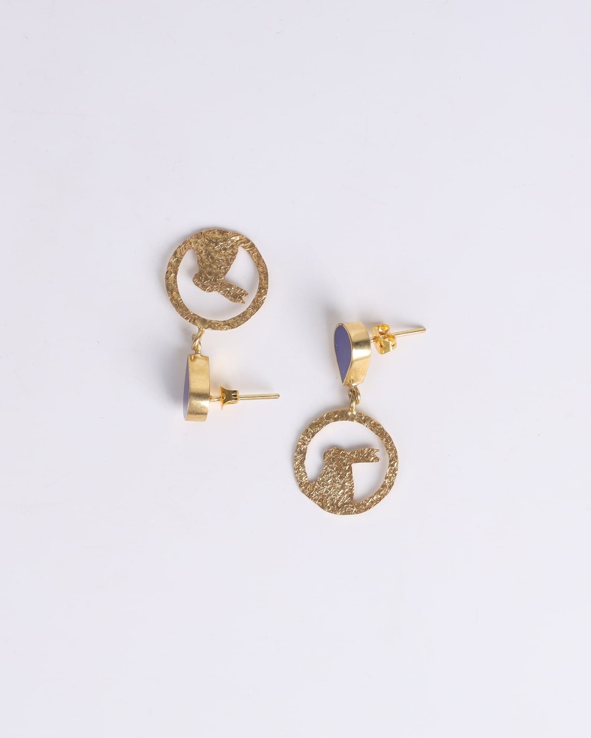 Earrings Lapis Lazuli Rabbit 2