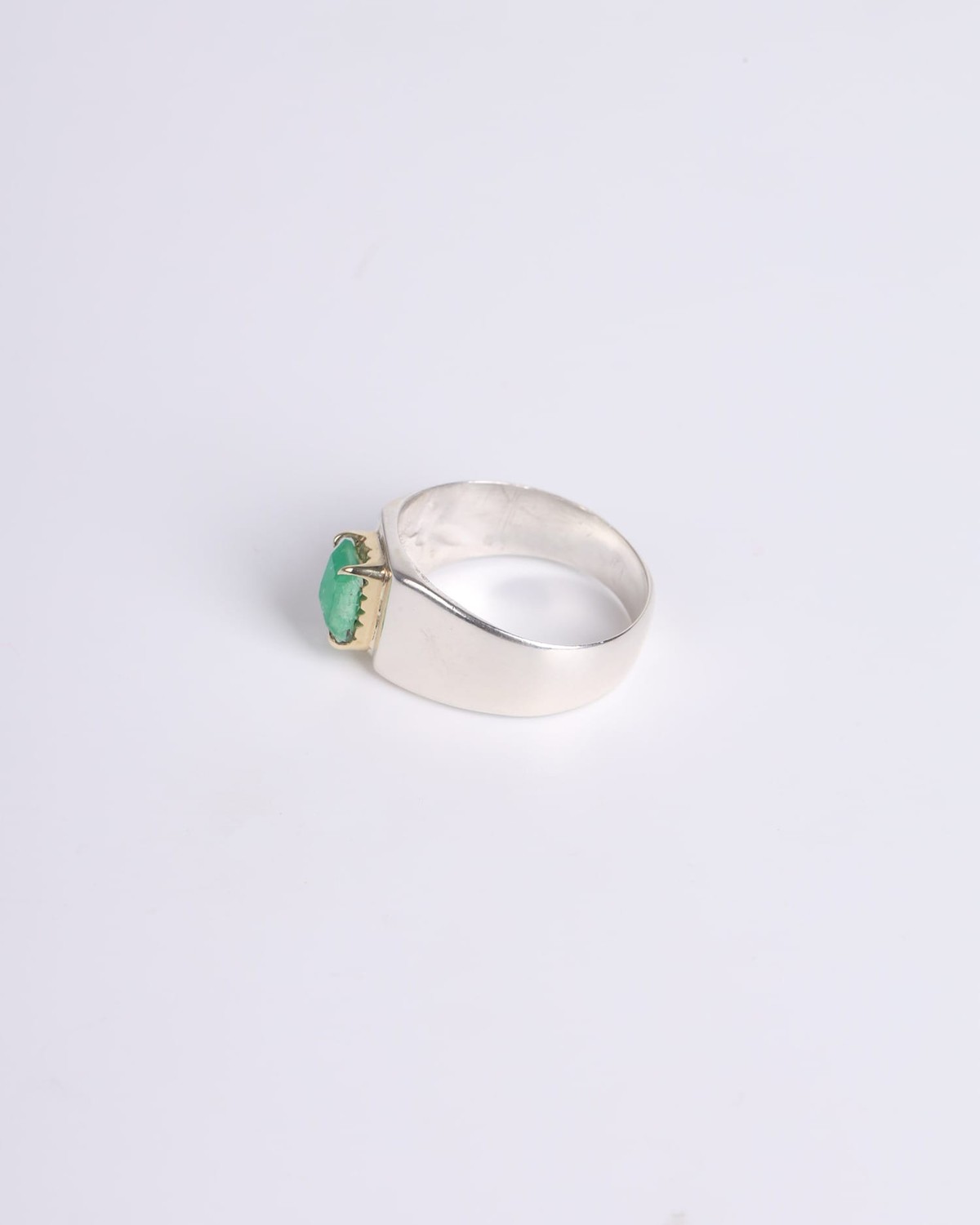 Ring with Panjshir Emerald – 925 Sterling Silver 3