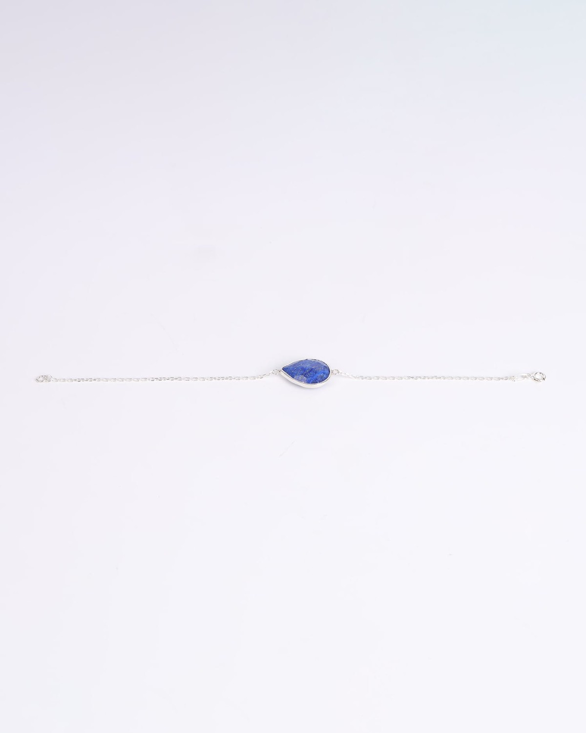 Lapis Lazuli Teardrop Bracelet – Reversible Mongol Design Afghan Sterling Silver Jewelry 2