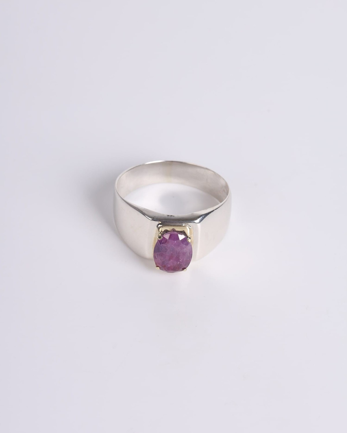 2.75ct Ruby Silver Ring for Men – Timeless Craftsmanship and Style 3