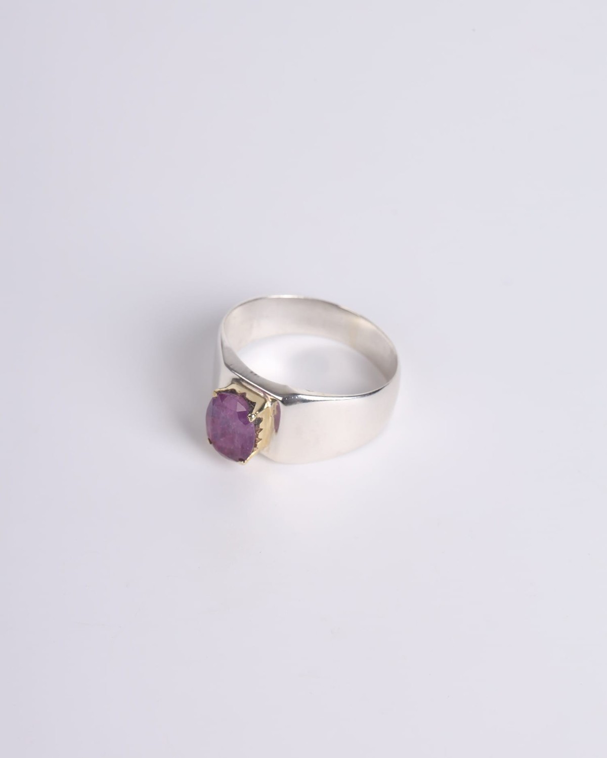 2.75ct Ruby Silver Ring for Men – Timeless Craftsmanship and Style 2