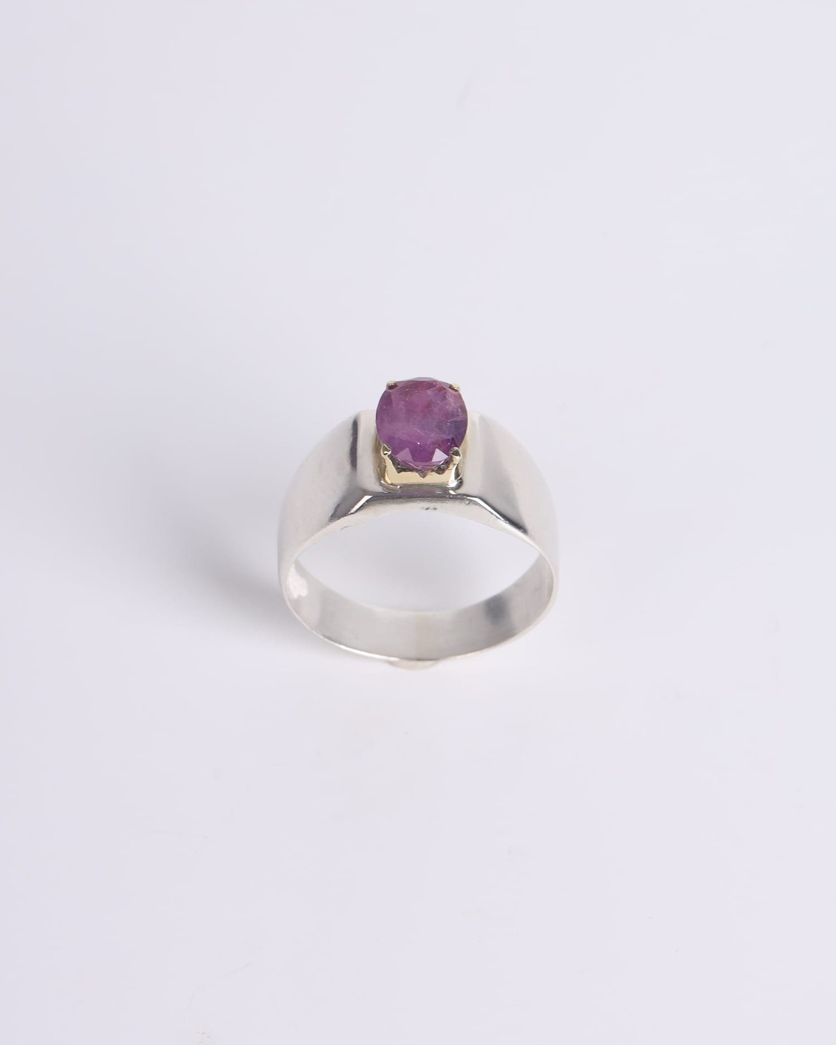 2.75ct Ruby Silver Ring for Men – Timeless Craftsmanship and Style 6
